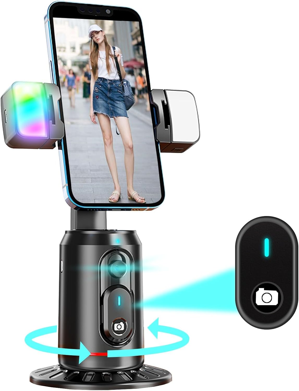 Auto Tracking Tripod - Auto Face Tracking Tripod 360° Rotating