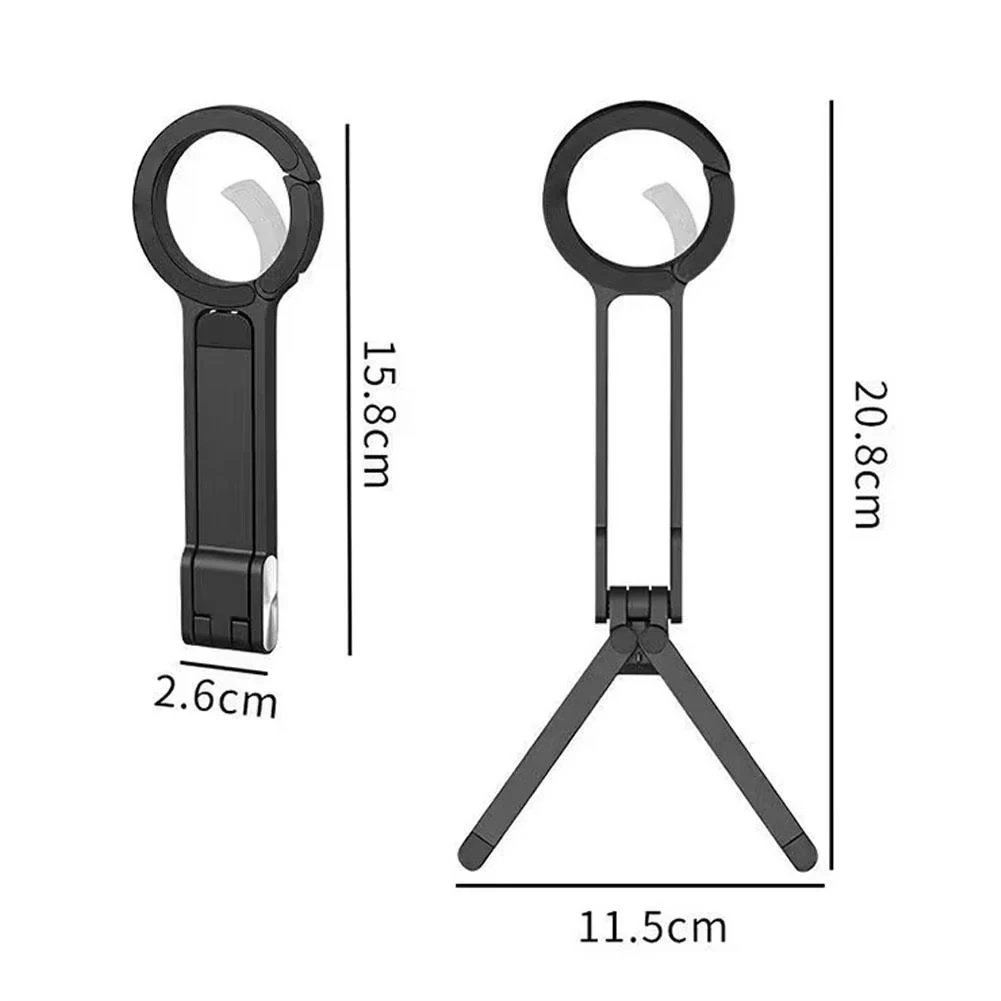 Auto Tracking Tripod - Alloy Phone Tripod Carabiner-Mounted For iPhone