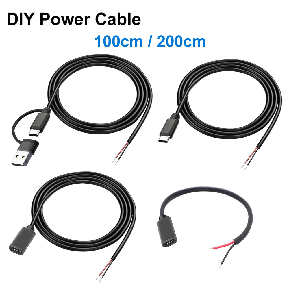 Diy Electronics Gadgets - DC 2 Pin Power Cable USB