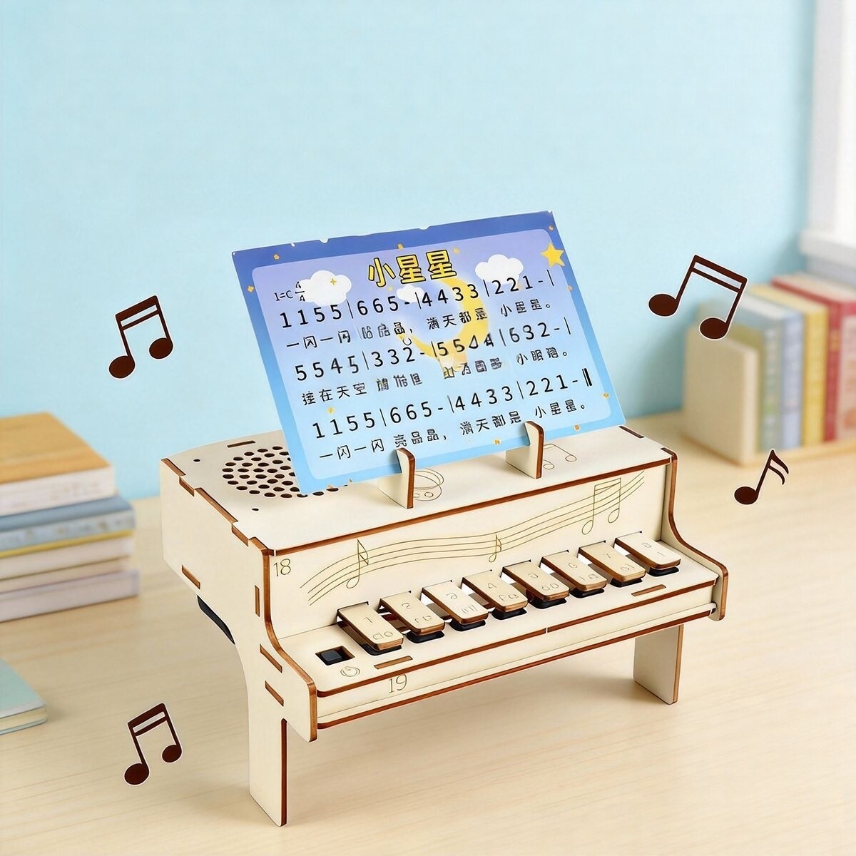 Diy Electronics Gadgets - DIY Wooden Electronic Piano Model STEM