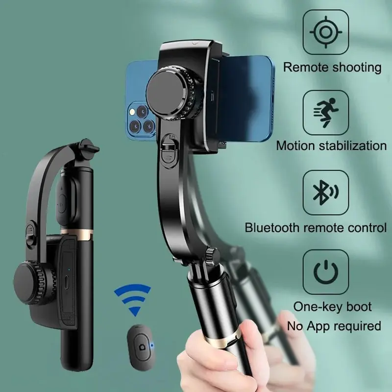 Q08 Handheld Gimbal Stabilisat - Auto Tracking Tripod recension och pris