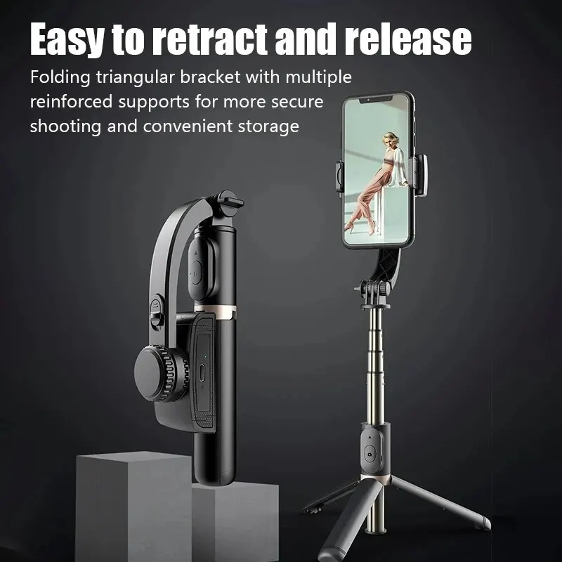 Q08 Handheld Gimbal Stabilisat - Auto Tracking Tripod recension och pris