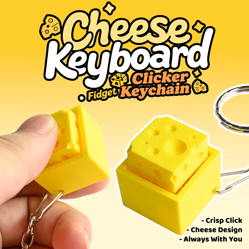 3D Printed Fidget Clicker Keyc - Electronics Latest Gadgets recension och pris