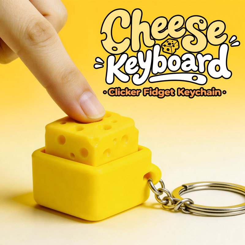 3D Printed Fidget Clicker Keyc - Electronics Latest Gadgets recension och pris