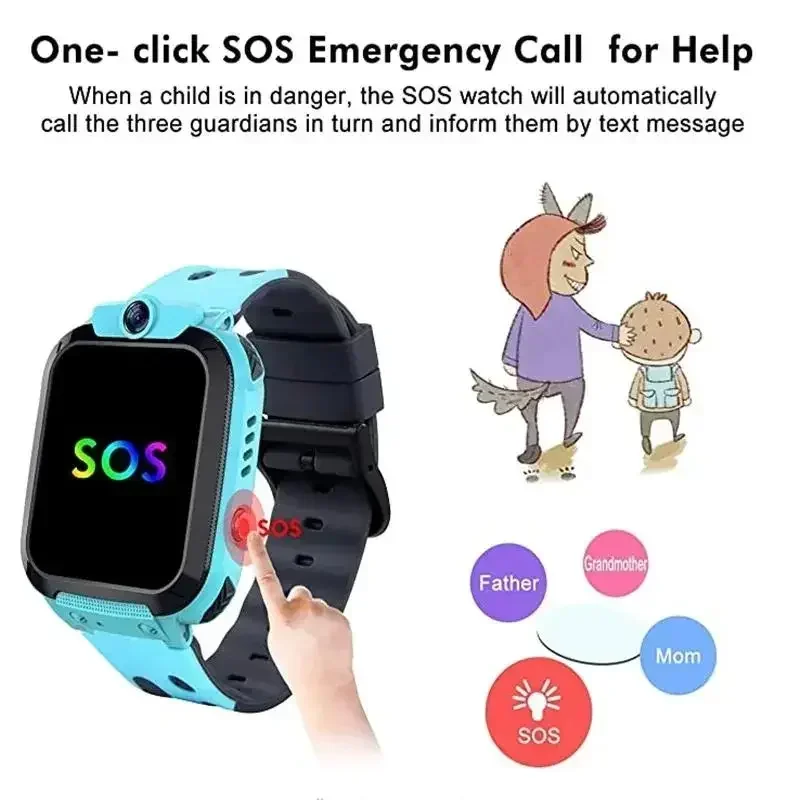 Lenovo GPS Tracking Waterproof - Smart Watch Kids recension och pris