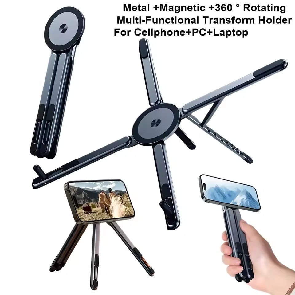 Portable Magnetic Phone Holder - Auto Tracking Tripod recension och pris