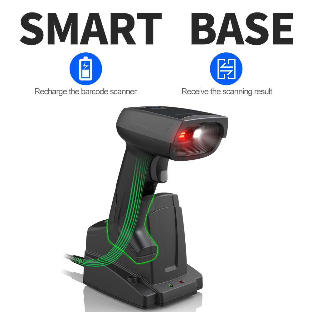GTCODESTAR X-1801B Qr 1D 2D Ba - Barcode Scanner Wireless recension och pris