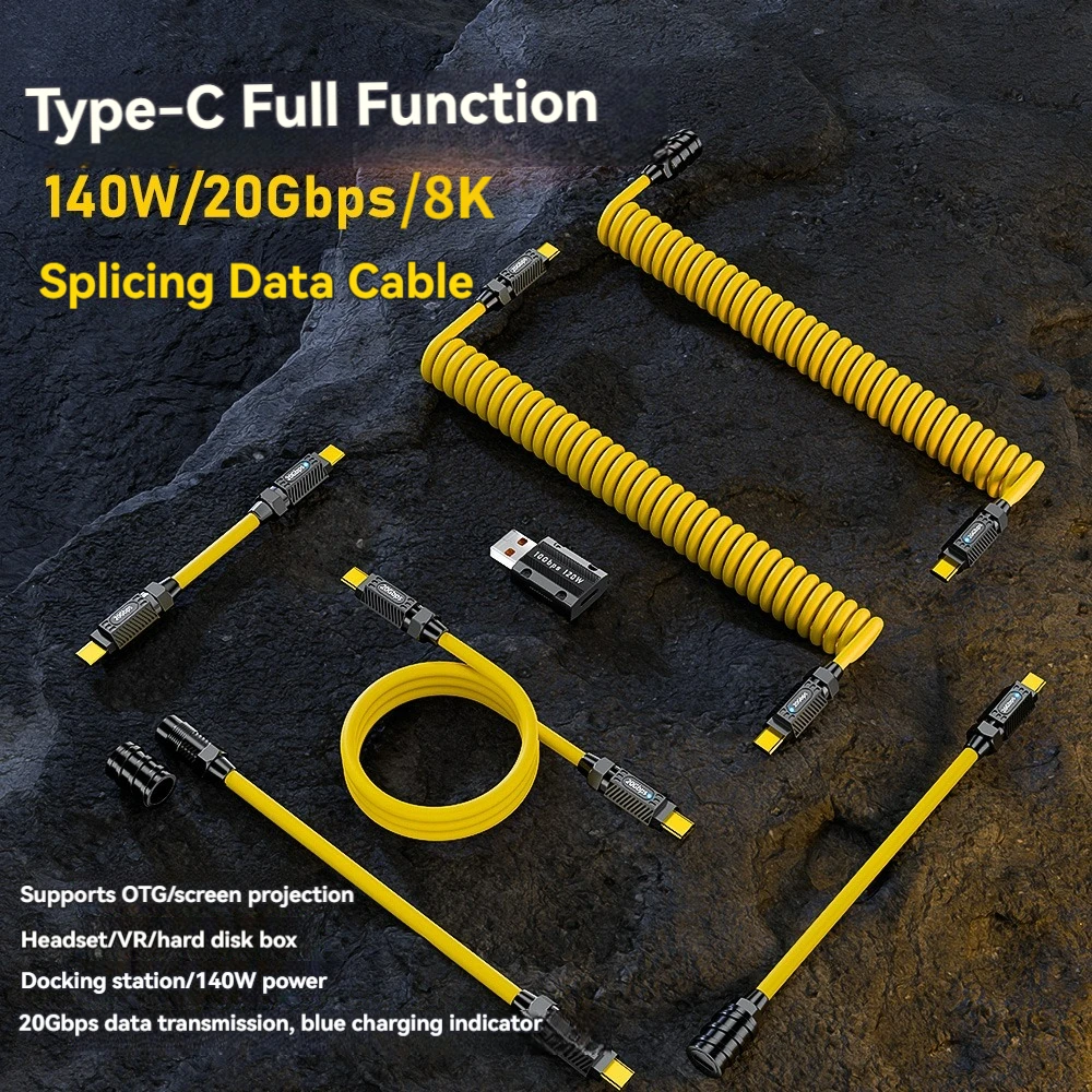 7in1 USB C Geek Data Cable DIY - Diy Electronics Gadgets recension och pris