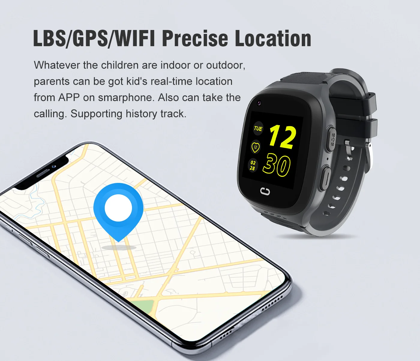4G Kids Smartwatch SOS Waterpr - Smart Watch Kids recension och pris