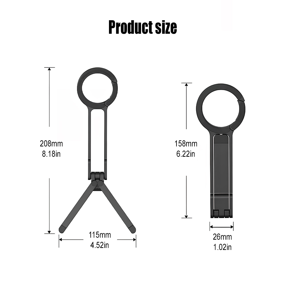 Carabiner Mobile Phone Tripod  - Auto Tracking Tripod recension och pris