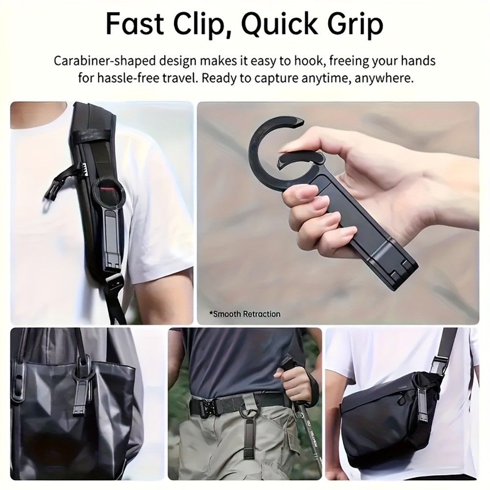 Carabiner Mobile Phone Tripod  - Auto Tracking Tripod recension och pris