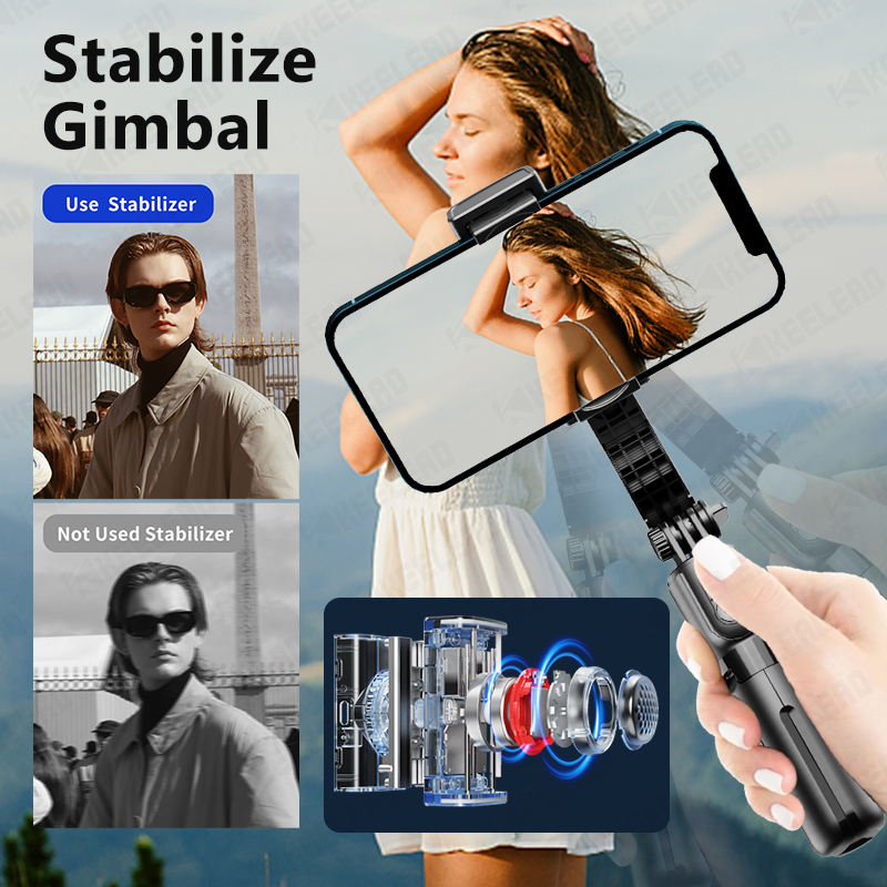 TOKQI Gimbal Stabilizer Anti-S - Auto Tracking Tripod recension och pris