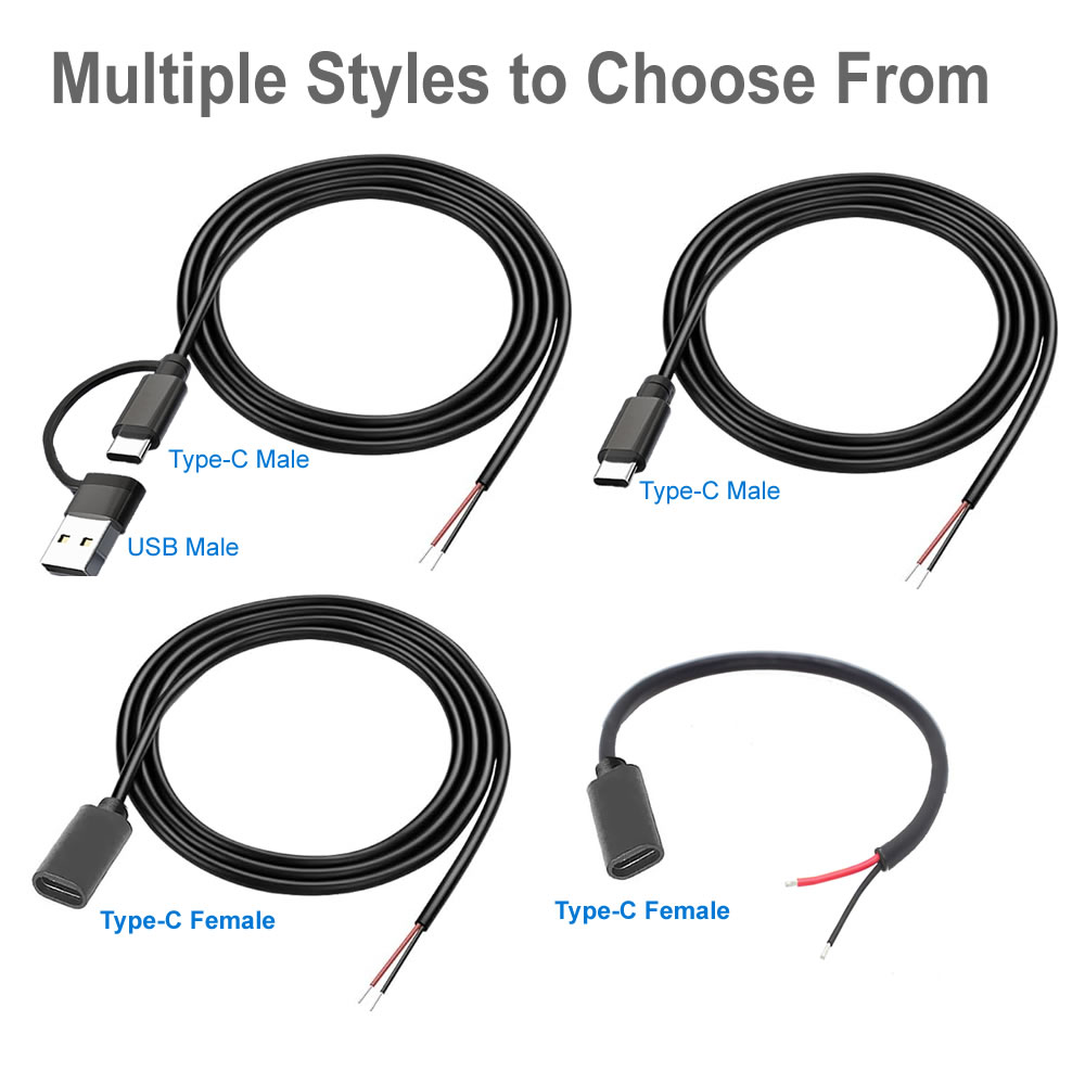DC 2 Pin Power Cable USB and T - Diy Electronics Gadgets recension och pris
