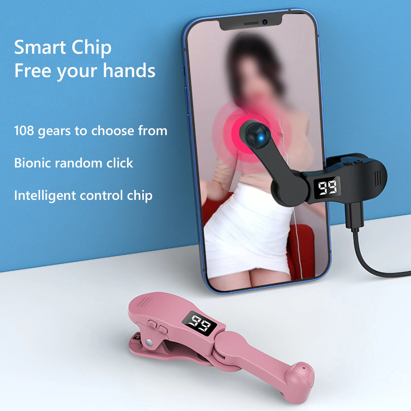 Auto Screen Clicker for Smart  - Auto Tracking Tripod recension och pris