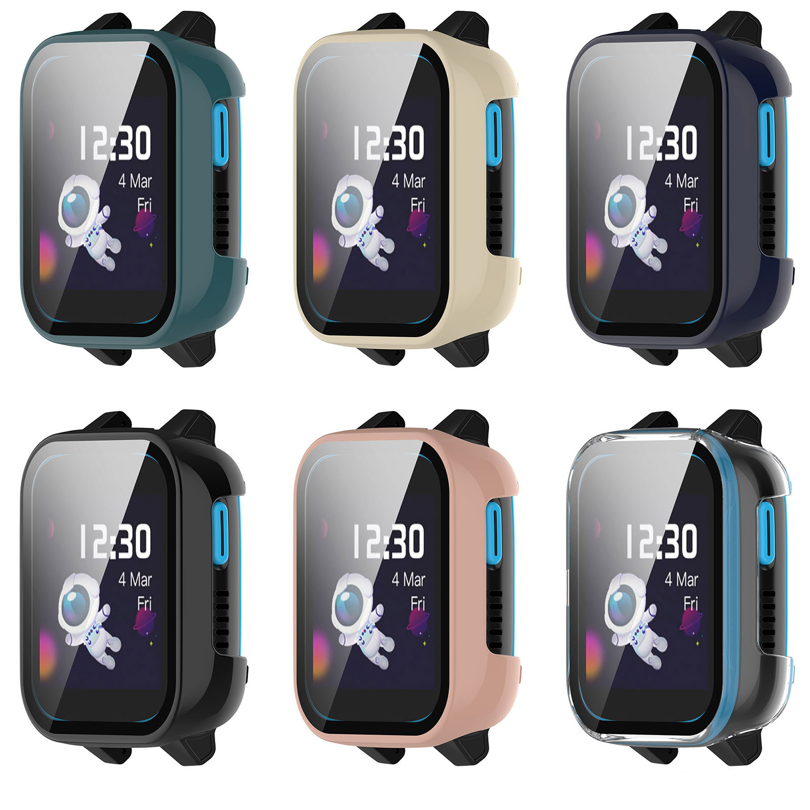 Hard Edge Shell Glass Screen P - Smart Watch Kids recension och pris
