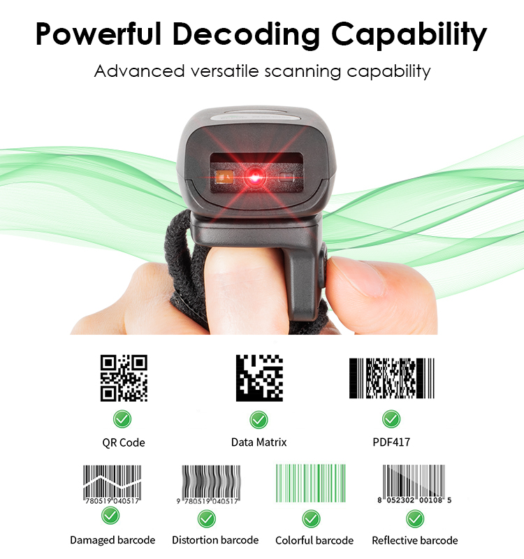 2026 Portable High Quality Wir - Barcode Scanner Wireless recension och pris