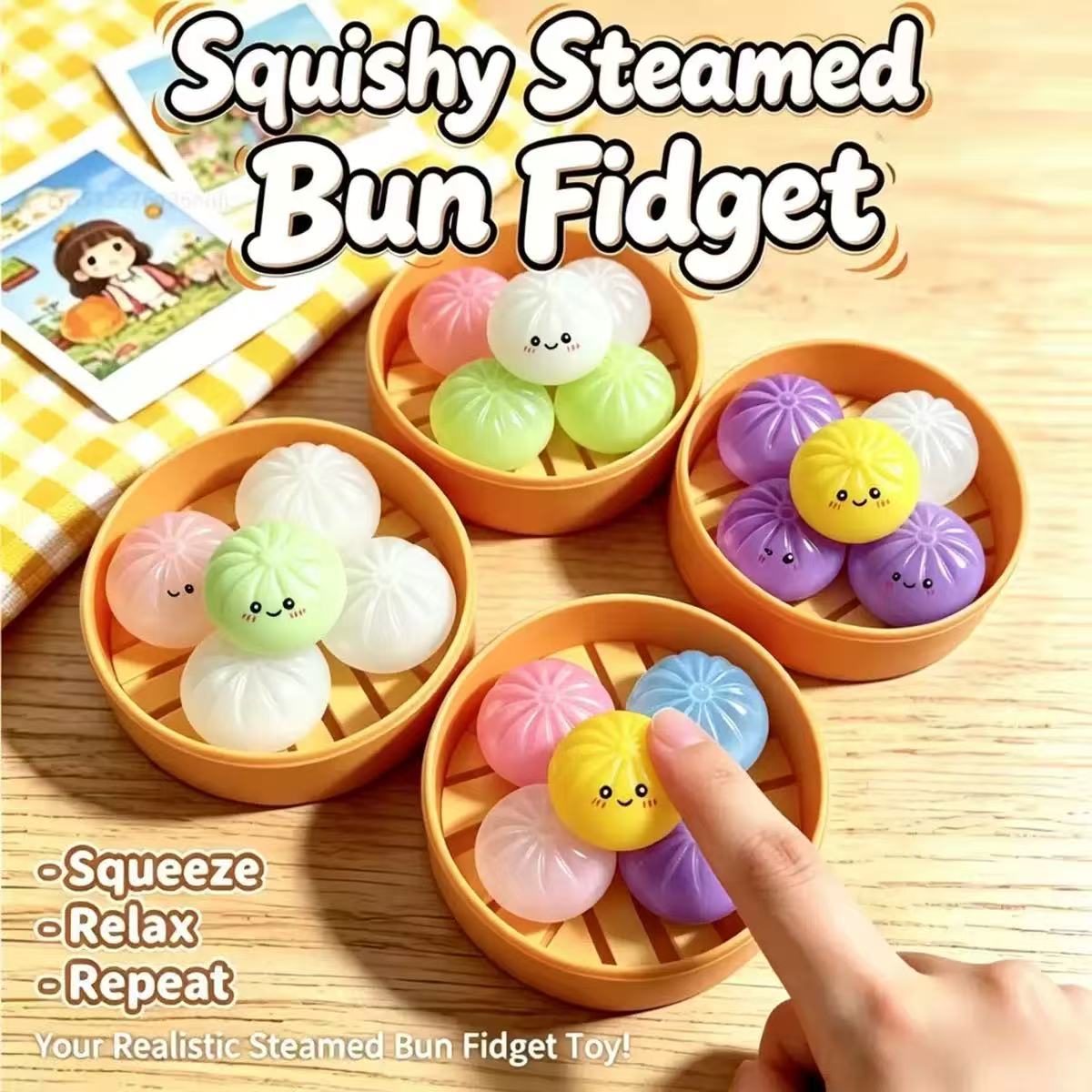 5Pcs Mini Dumplings with Steam - Electronics Latest Gadgets recension och pris
