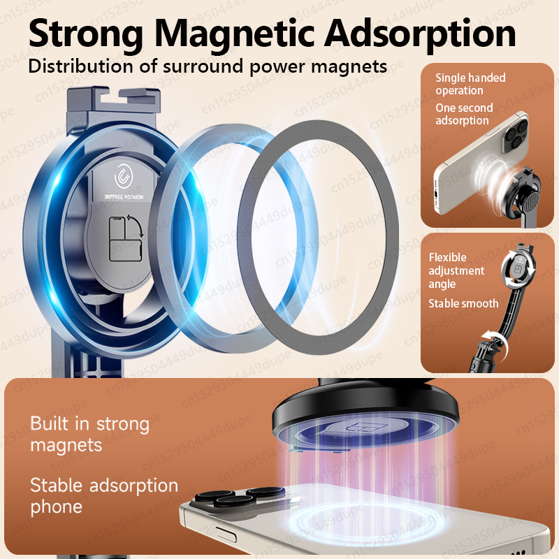KEELEAD Magnetic Selfie Stick  - Auto Tracking Tripod recension och pris