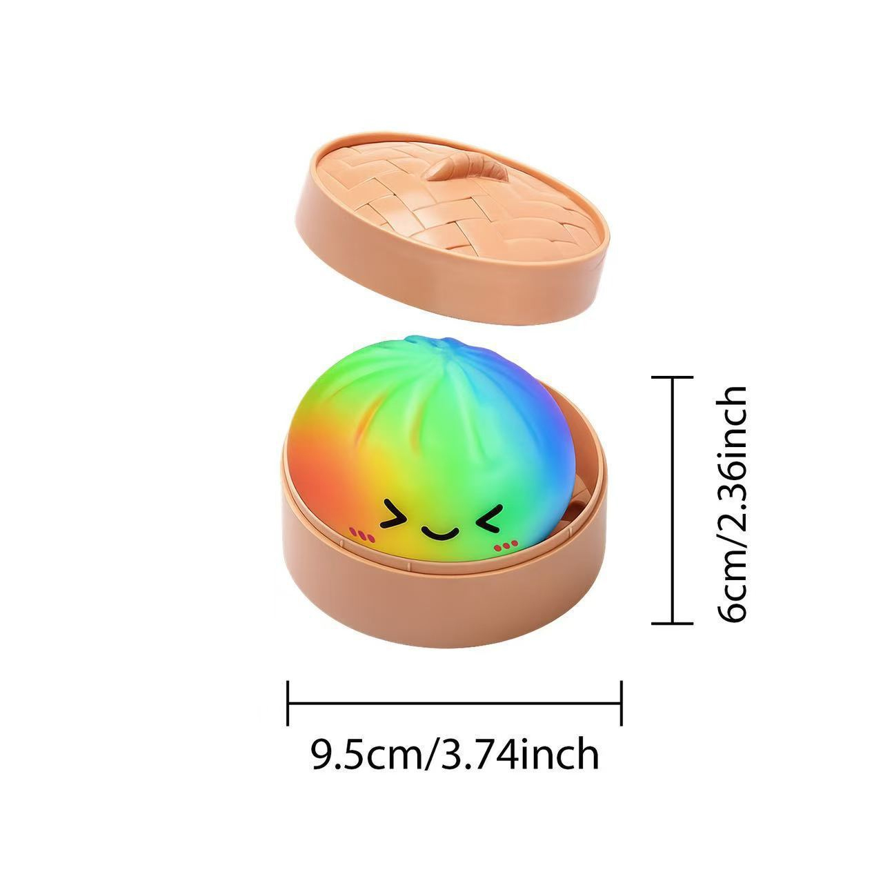 Colorful Rainbow Bao Squishy S - Electronics Latest Gadgets recension och pris