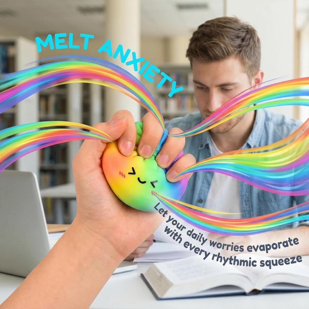 Colorful Rainbow Bao Squishy S - Electronics Latest Gadgets recension och pris