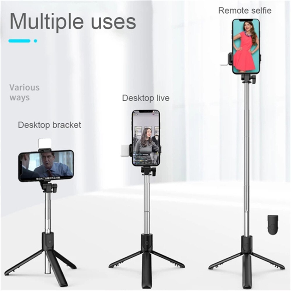 Bluetooth Selfie Stick Retract - Auto Tracking Tripod recension och pris