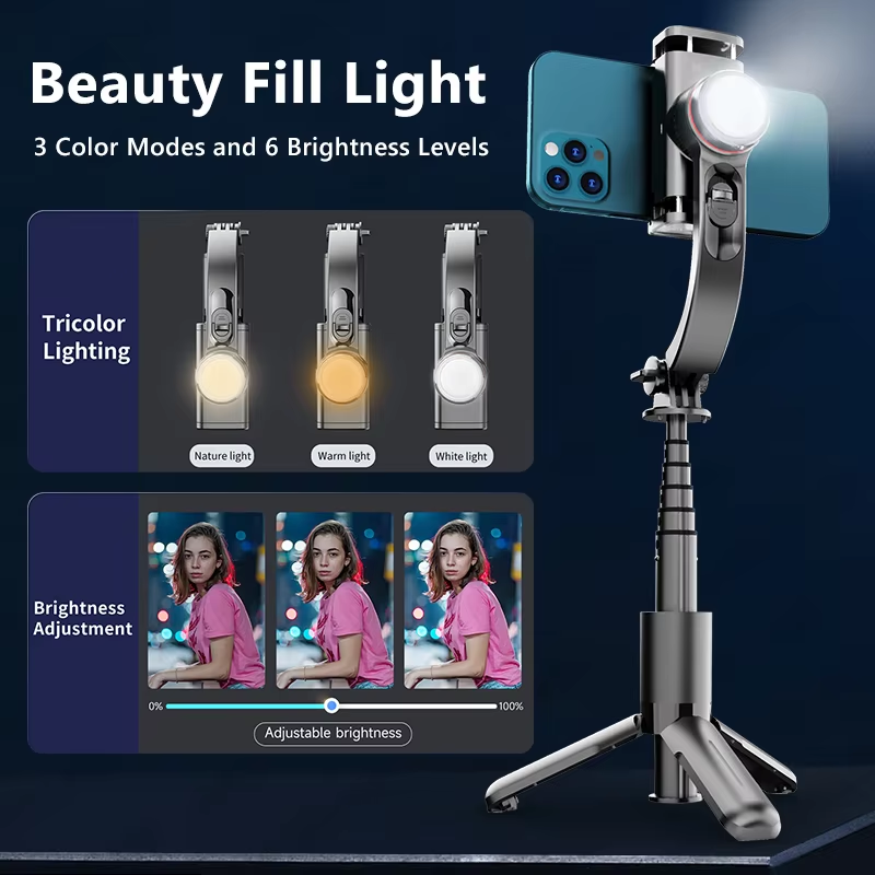 AXNEN Gimbal Selfie Stick Trip - Auto Tracking Tripod recension och pris