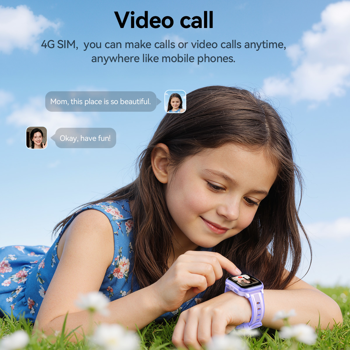 HOCO Y108 1.69inch HD LCD Curv - Smart Watch Kids recension och pris